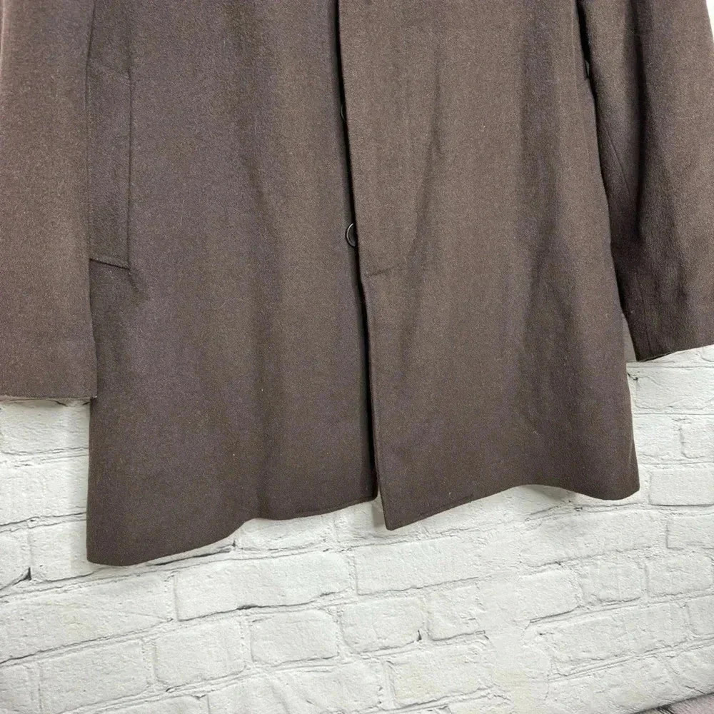 Bachrach Women’s Brown Wool Coat size Large - Picture 3 of 14